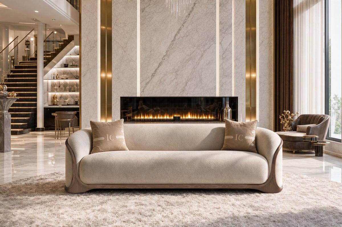 Sofá de tres plazas · R3001 — Interior de la colección