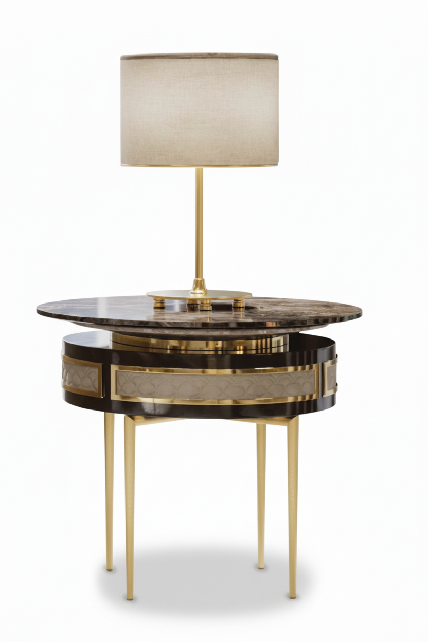 Round side table · R8627 — Studio photograph