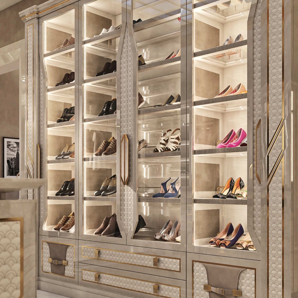 Hypnose · Walk-in closet — Collection interior