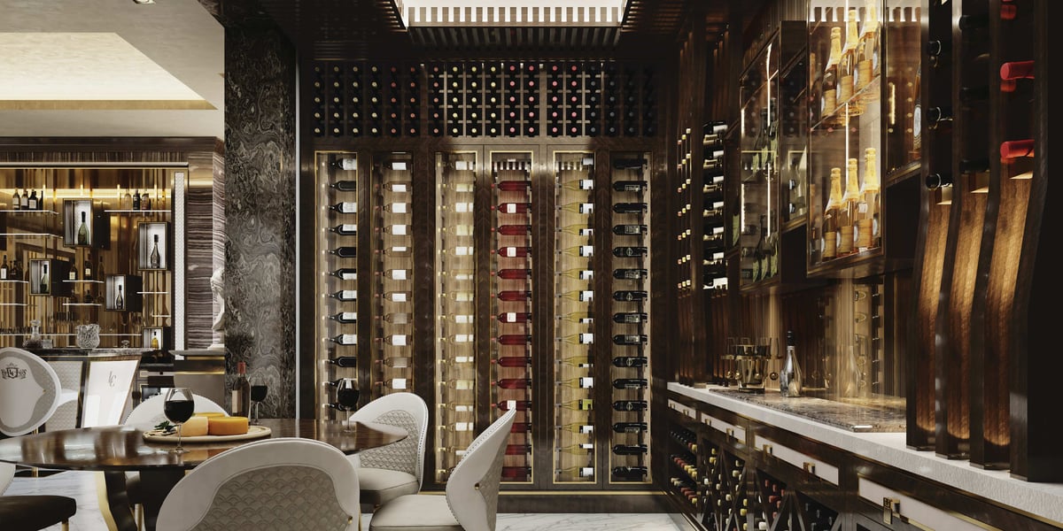 Hypnose · Wine room — Collection interior