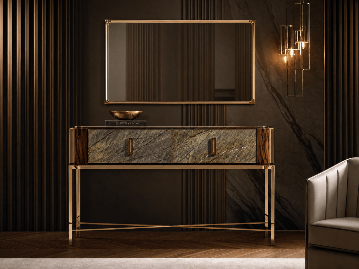 Console table · R9004 / Console mirror · R9005 — Collection interior