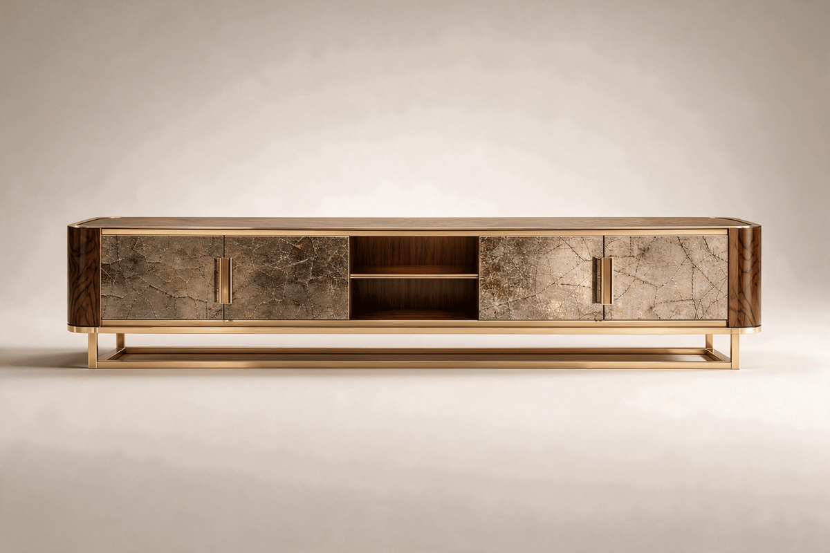 Mueble de TV · R9007 — Fotografía de estudio