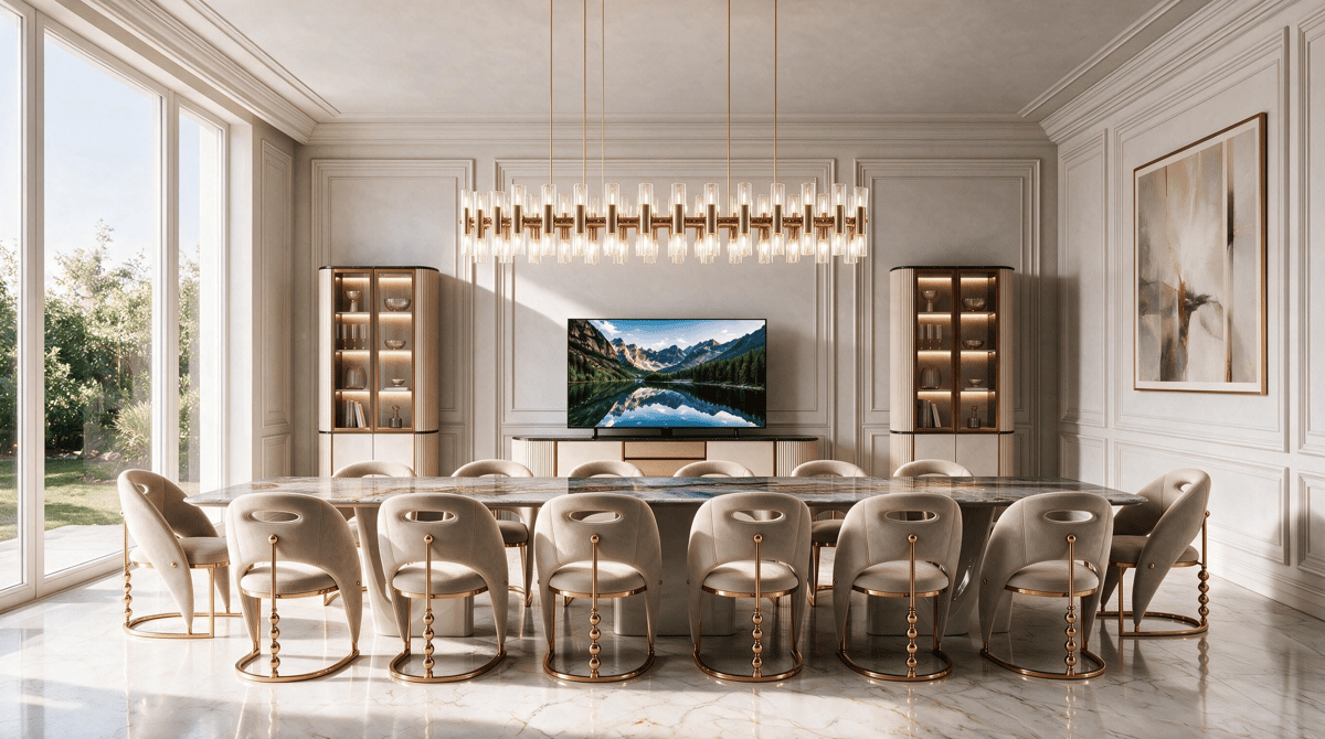 Mesa de comedor · R9201/B — Interior de la colección