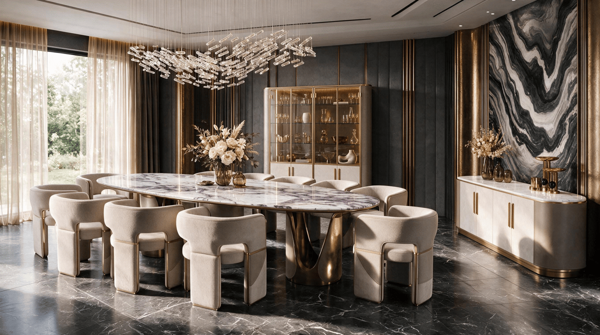 Rebecca — Dining room
