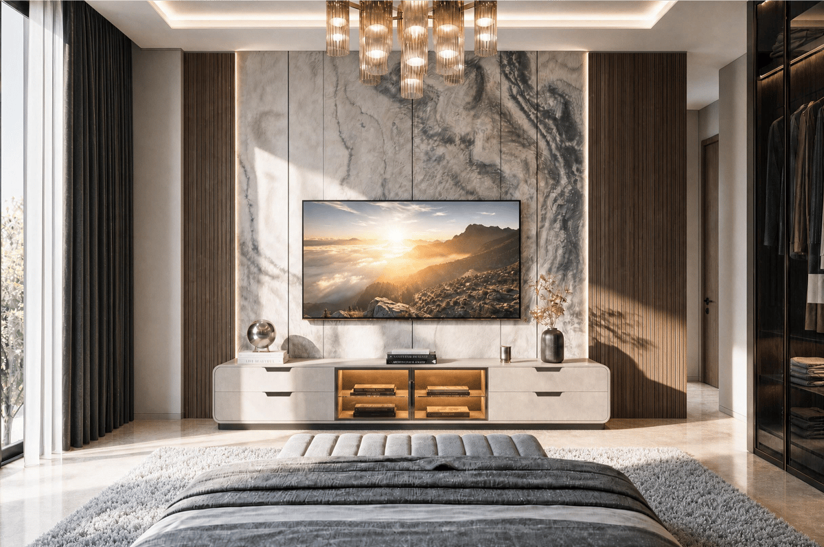 Porta TV · R9506 — Interno della collezione