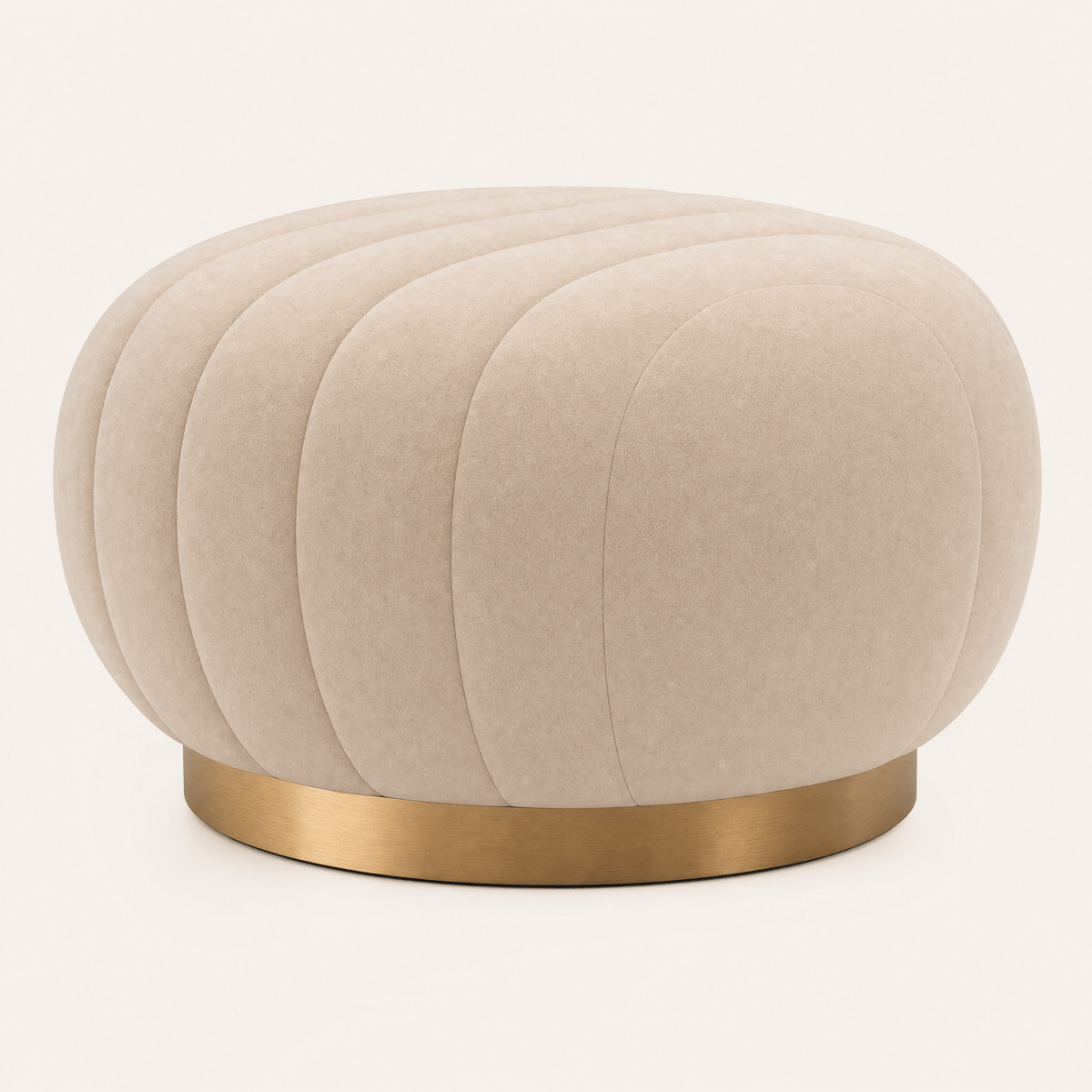 Armchair ottoman · R9608 — Studio photograph