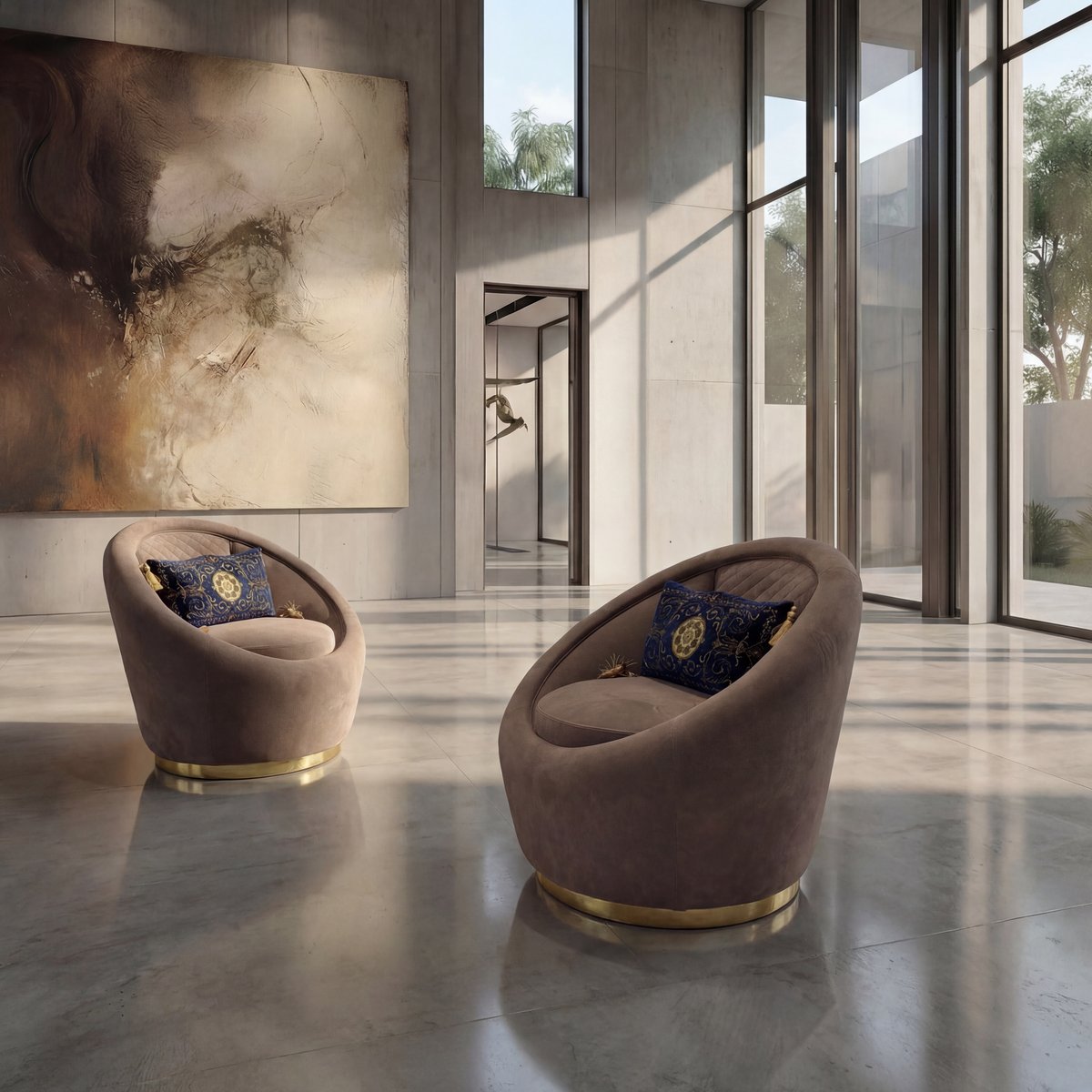 Round armchair · R8816 — Collection interior