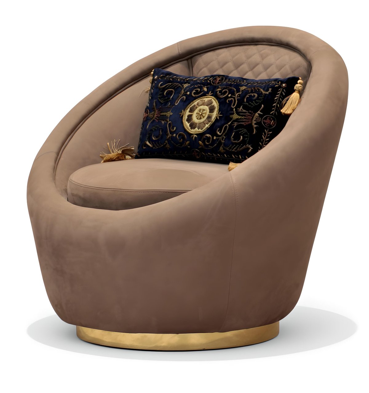 Round armchair · R8816 — Studio photograph